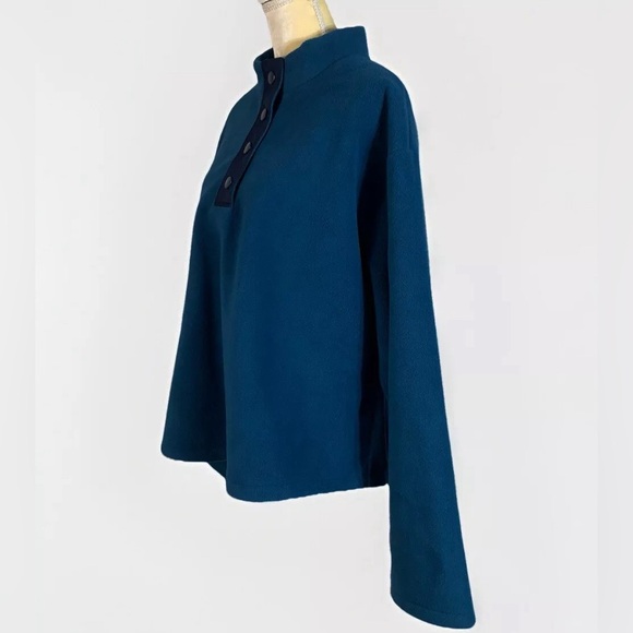 Draper James Turtleneck Pullover Fleece Size XXL EUC - Picture 6 of 13